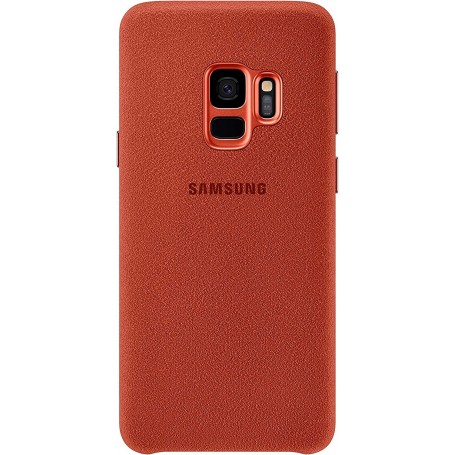 Funda Samsung Alcántara Para Galaxy S9 Color Rojo EF-XG960AR Nueva