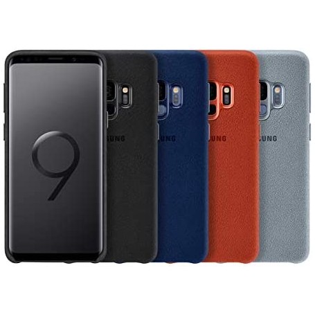 Funda Samsung Alcántara Para Galaxy S9 Color Rojo EF-XG960AR Nueva
