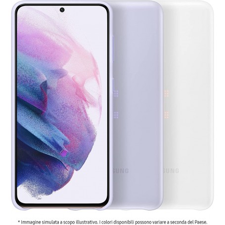 Funda Led Cover para Samsung Galaxy S21 Blanco Modelo EF-KG991CW