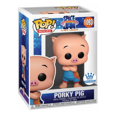 Figura Funko Pop! Películas Space Jam 2 Porky Pig Modelo 1093 | 55982 Edición Exclusiva