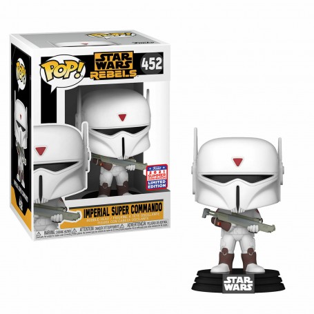 Figura Funko Pop! Star Wars Rebels Imperial Super Commando Modelo 452 | 55911 Edición Limitada