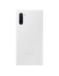 Funda Samsung Galaxy Note 10 Piel Blanco EF-VN970LW