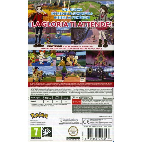 Juego Pokémon Escudo para Nintendo Switch