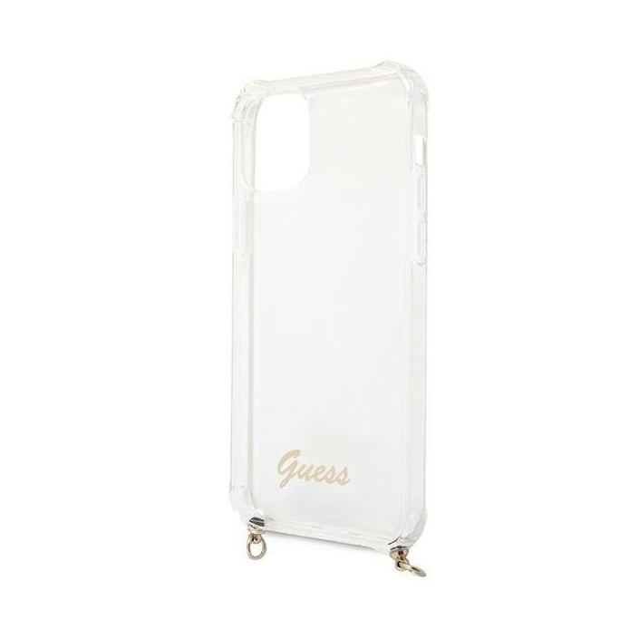 Funda Rígida Guess Transparente con cadena...