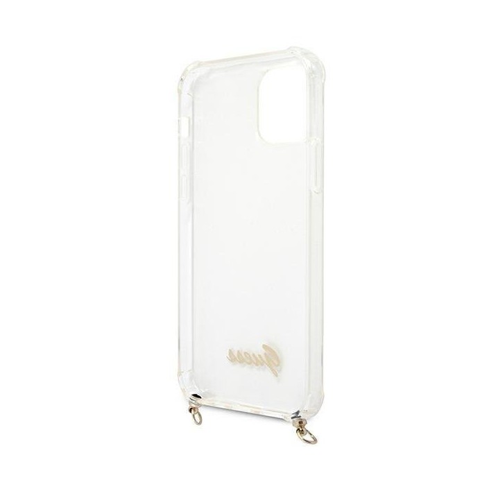 Funda Rígida Guess Transparente con cadena...