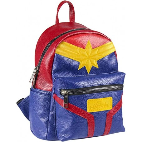 Mochila Marvel Casual Moda Capitan Marvel Modelo ‎2100002855 | Edicion Limitada