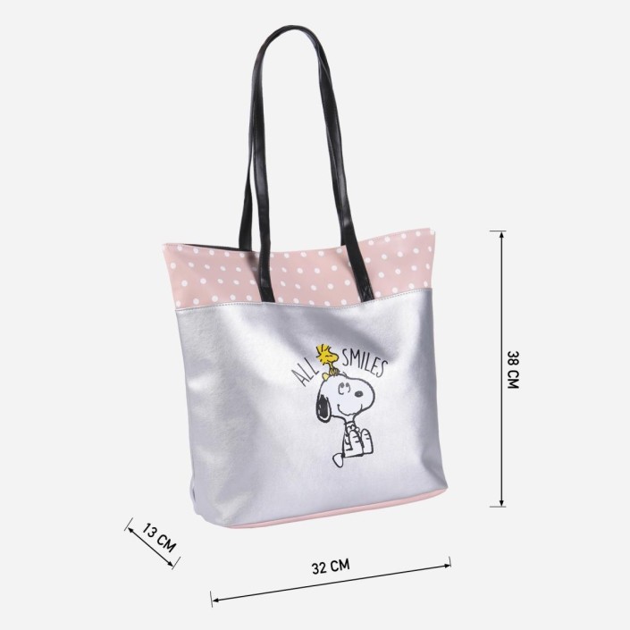 Bolso Peanuts Lifestyle Series Snoopy Modelo...