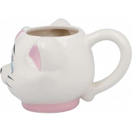Taza de cerámica 3D Disney Animals Los Aristogatos Modelo Marie