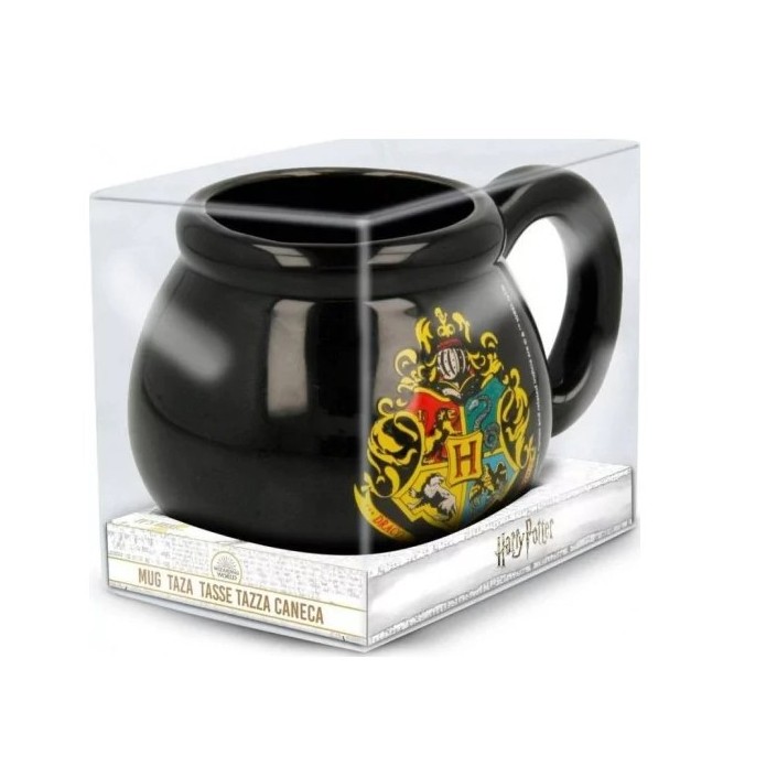 Taza de cerámica 3D Harry Potter Modelo Caldero...