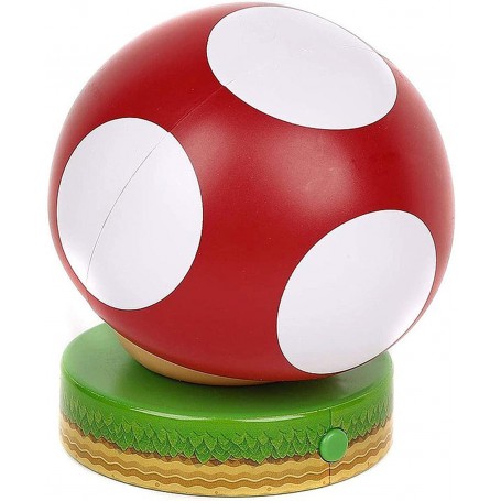 Lámpara de Led Paladone Súper Mario Bros Modelo Seta