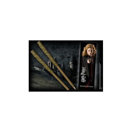 Bolígrafo y Marcador de Página de Harry Potter Modelo Hermione Granger