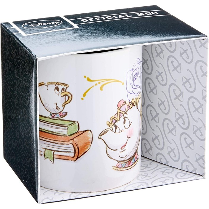 Taza de cerámica Disney La Bella y la Bestia...