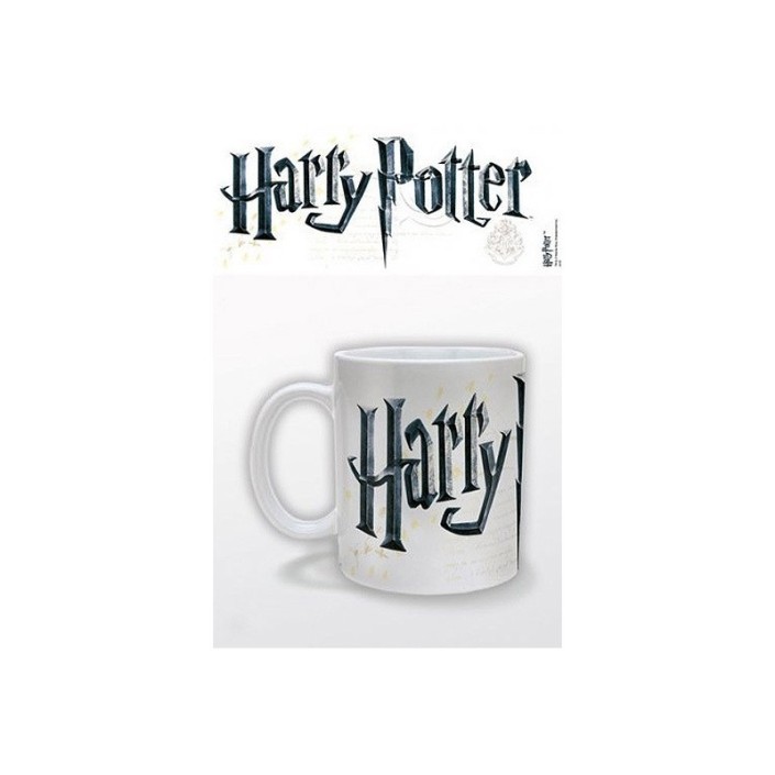 Taza de cerámica Harry Potter Modelo Logo Harry...