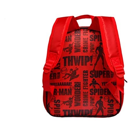 Mochila Marvel Modelo Cara De Spiderman 3D