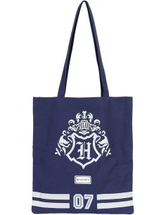 Bolso Tela WB Harry Potter Academy Hogwards Azul Modelo...