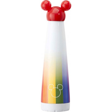 Botella de Agua Mickey Modelo Arcoiris