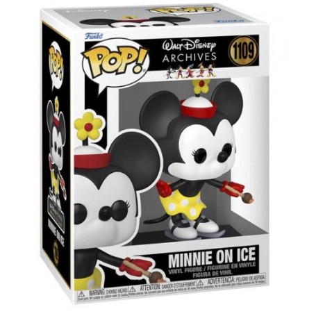 Figura Funko Pop! Disney Archives Minnie sobre hielo Modelo 1109 | 57622
