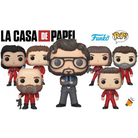 Figura Funko Pop! Televisión La Casa de Papel Moscú Modelo 918 | 44578