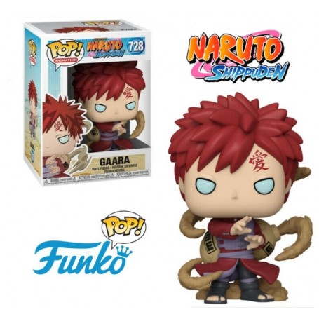 Figura Funko Pop! Animación Naruto Shippuden Gaara Modelo 728 | 46627