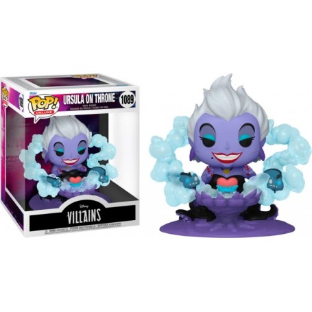 Figura Funko Pop! Deluxe Disney Villanas Úrsula en el trono Modelo 1089 | 50271