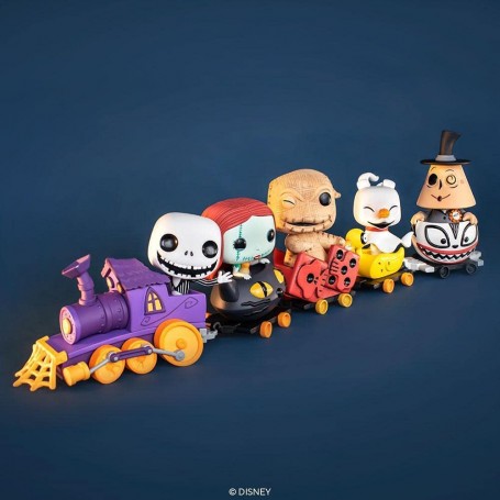 Figura Funko Pop! Disney Pesadilla antes de Navidad Jack Skellington en Locomotora Modelo 07 | 50630