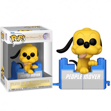 Figura Funko Pop! Disney 50 Aniversario Walt Disney World Pluto en Tren PeopleMover Modelo 1164 | 59509
