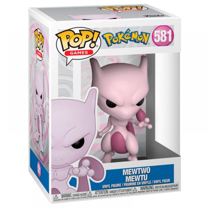 Figura Funko Pop! Juegos Pokémon Mewtwo Mewtu...
