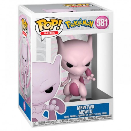 Figura Funko Pop! Juegos Pokémon Mewtwo Mewtu Modelo 581 | 63254