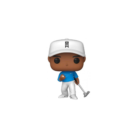 Figura Funko Pop! Golf Tiger Woods Tiger Woods con Camiseta Azul Modelo 04 | 51185 Edición Especial