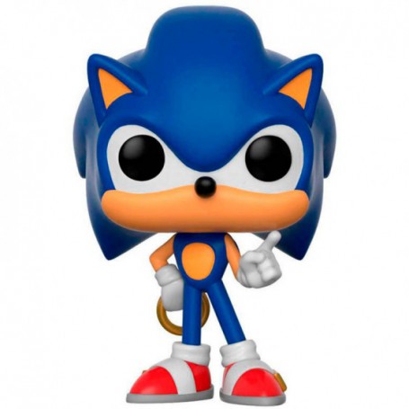 Figura Funko Pop! Juegos Sonic The Hedgehog Sonic con Anillo Modelo 283 | 20146
