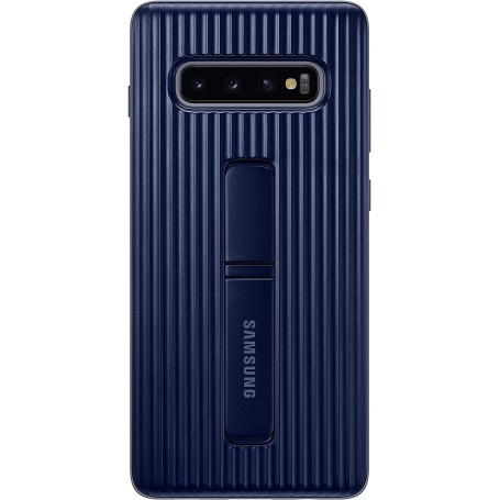 Funda Samsung Protective Standing Para Galaxy S10 Plus Color Negro EF-RG975CB