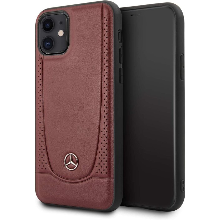 Funda Mercedes en Piel perforada para iPhone 11...