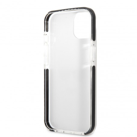 Funda Rígida Karl Lagerfeld diseño Karl y Choupette para Apple iPhone 13 Color Blanco