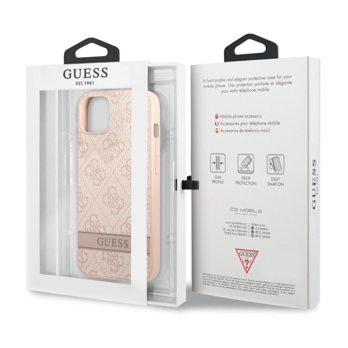 Funda Guess para Apple iPhone 13 Mini Rosa con...