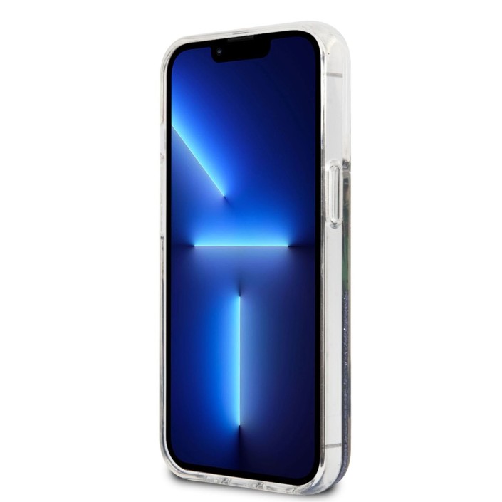 Funda Guess purpurina líquida para iPhone 13...