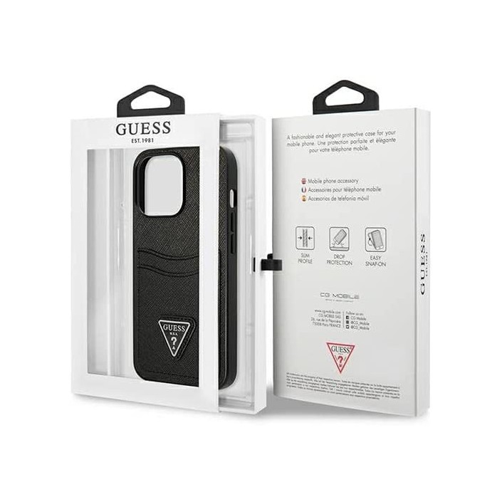 Funda Guess diseño Saffiano con tarjetero para...