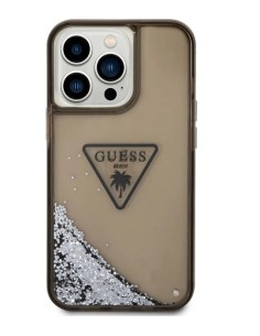 Funda Guess purpurina líquida Plateada para Apple iPhone...