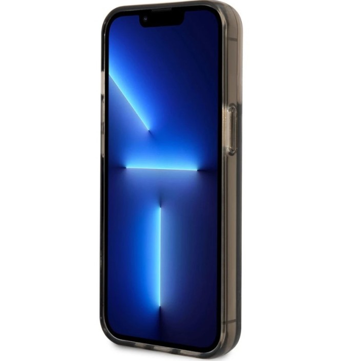 Funda Guess purpurina líquida Plateada para...