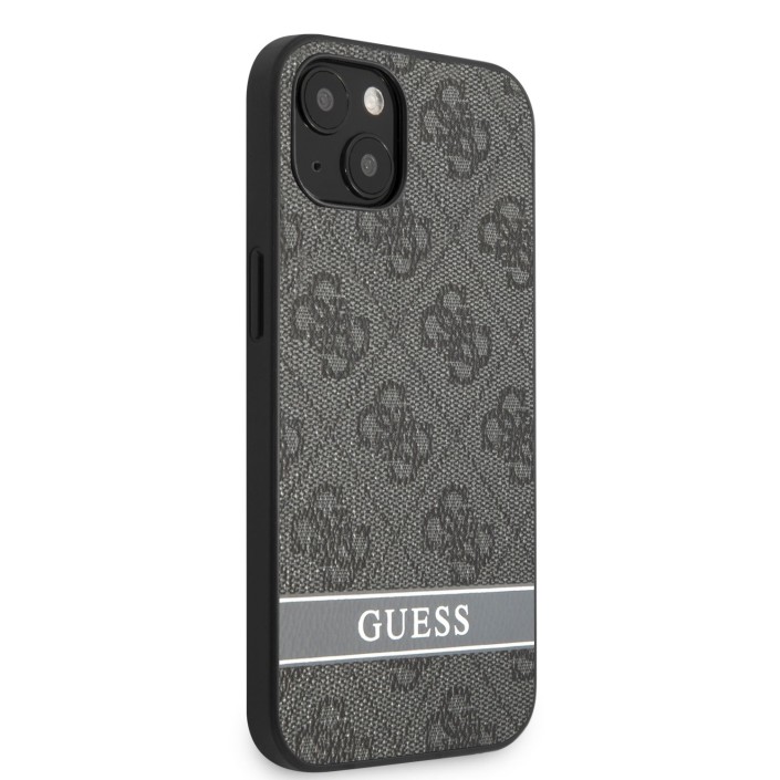 Funda Guess para Apple iPhone 13 Gris con logo...