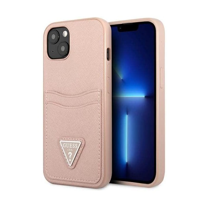 Funda Guess diseño Saffiano con tarjetero para...