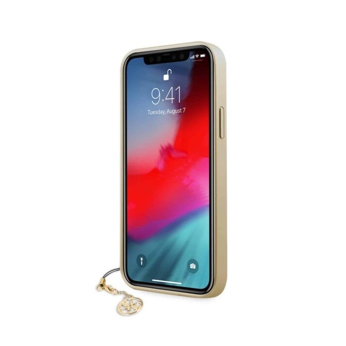 Funda Guess en Silicona diseño 4G con Charm...