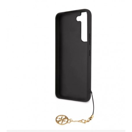 Funda Guess Rígida diseño 4G con Charm para iPhone XS Max color Gris