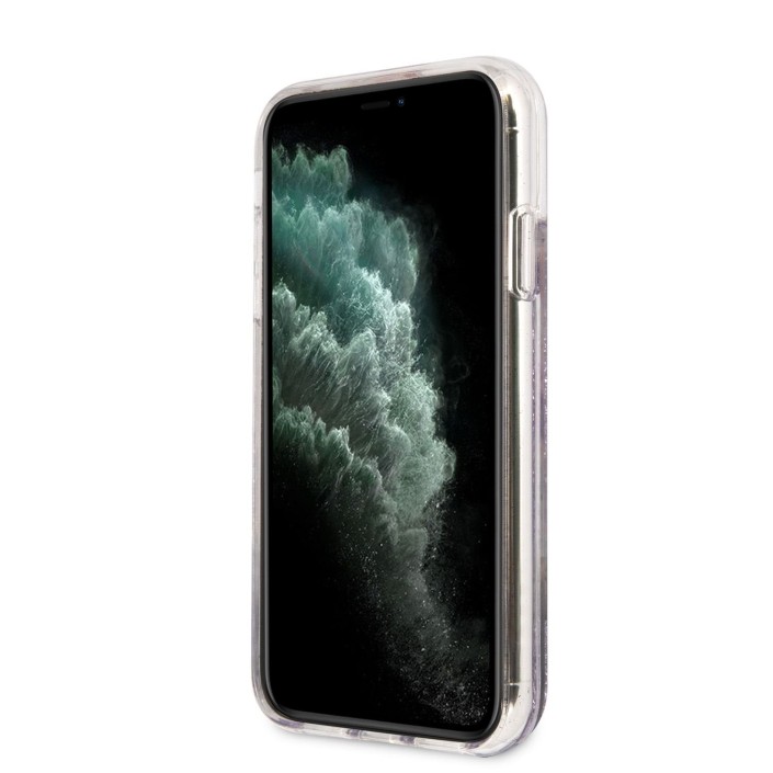 Funda Guess purpurina líquida para iPhone 11...
