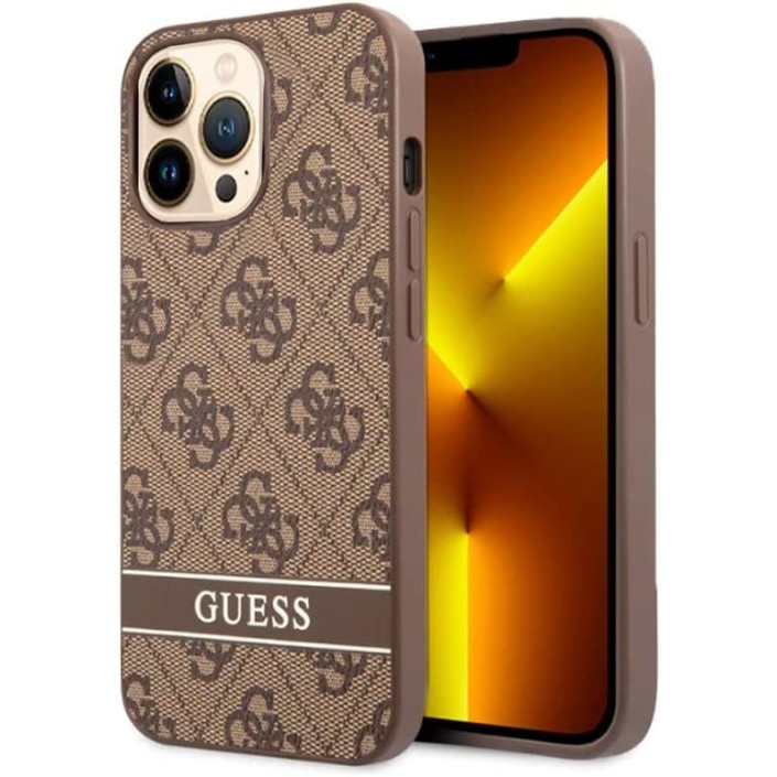 Funda Guess para Apple iPhone 13 Pro Max Marrón...