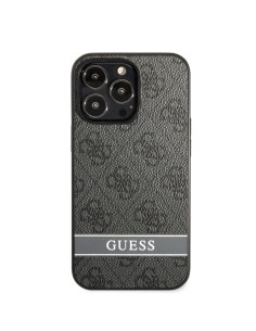 Funda Guess para Apple iPhone 13 Pro Gris con logo y...
