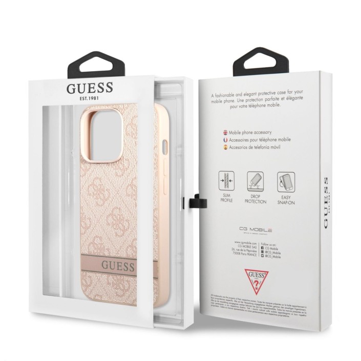 Funda Guess para Apple iPhone 13 Pro Rosa con...