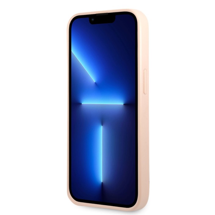 Funda Guess para Apple iPhone 13 Rosa con logo...