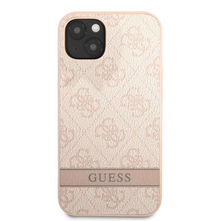 Funda Guess para Apple iPhone 13 Rosa con logo...