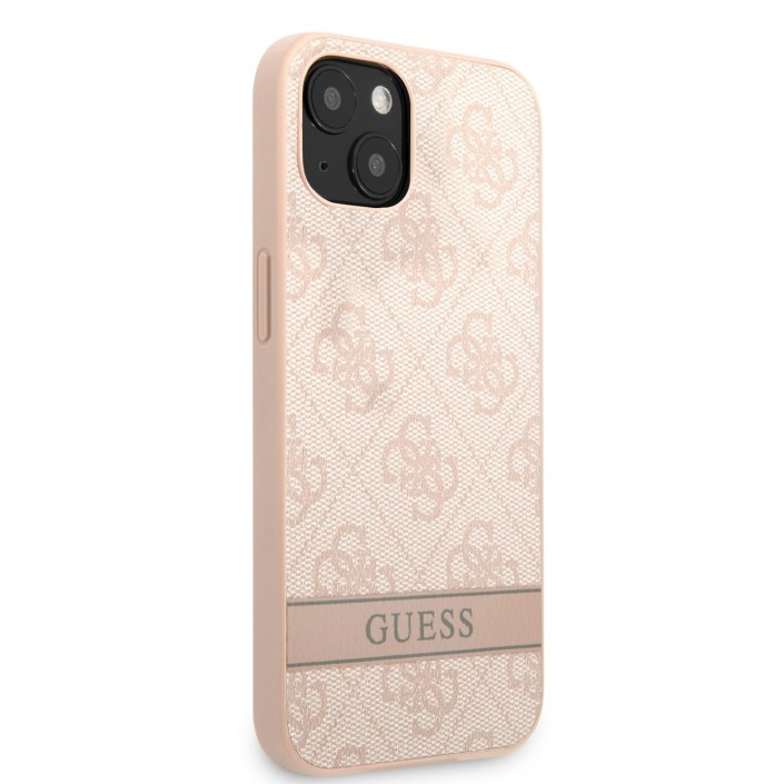 Funda Guess para Apple iPhone 13 Rosa con logo...