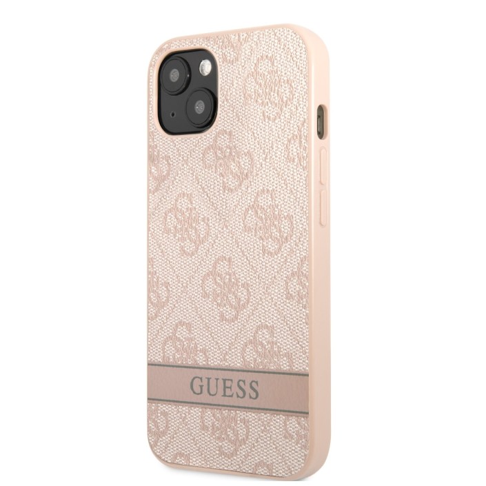 Funda Guess para Apple iPhone 13 Rosa con logo...